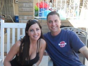 February 5, 2011. A milestone occasion. Good company, good porch, good times. The math is left as an exercise for the reader.